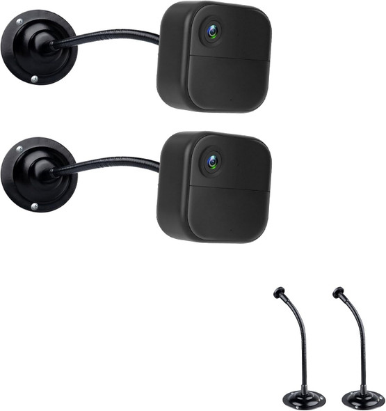 2 Pack Camera Flexible Wall Mount Holder for Blink Outdoor 4 (4th Gen)/(3rd Gen) XT3,Blink XT&XT2/Blink Mini/All New Blink Outdoor,Adjustment Flexible 8 inch Long Gooseneck Arm with Metal Base 2 Pack Camera Flexible Wall Mount Holder for Blink Outdoor 4 (4th Gen)/(3rd Gen) XT3,Blink XT&XT2/Blink Mini/All New Blink Outdoor,Adjustment Flexible 8 inch Long Gooseneck Arm with Metal Base