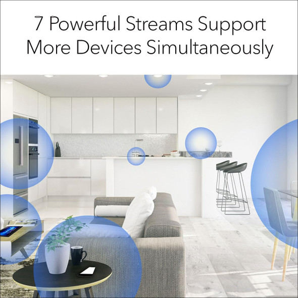NETGEAR Nighthawk Advanced Whole Home Mesh WiFi 6 System (MK63S) with Free Armor Security – AX1800 Router with 2 Satellite Extenders, Coverage up to 4,500 sq. ft. and 25+ devices NETGEAR Nighthawk Advanced Whole Home Mesh WiFi 6 System (MK63S) with Free Armor Security – AX1800 Router with 2 Satellite Extenders, Coverage up to 4,500 sq. ft. and 25+ devices