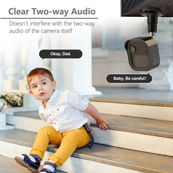 All-New Blink Outdoor Camera Housing and Mounting Bracket (4th Gen & 3rd Gen), 3 Pack Protective Cover and 360° Adjustable Mount with Sync Module 2 Outlet Mount (Black) All-New Blink Outdoor Camera Housing and Mounting Bracket (4th Gen & 3rd Gen), 3 Pack Protective Cover and 360° Adjustable Mount with Sync Module 2 Outlet Mount (Black)