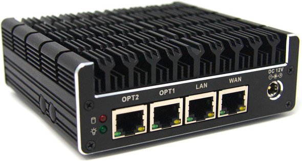 Protectli Vault FW4B - 4 Port, Firewall Micro Appliance/Mini PC - Intel Quad Core, AES-NI, 4GB RAM, 32GB mSATA SSD Protectli Vault FW4B - 4 Port, Firewall Micro Appliance/Mini PC - Intel Quad Core, AES-NI, 4GB RAM, 32GB mSATA SSD