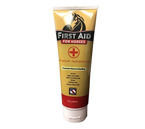 Redmond First Aid All Natural Hydrated Clay For Horses 8 Ounce Tube