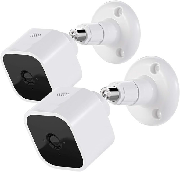 Blink Mini Camera Wall Mount Bracket, 360 Degree Adjustable Camera Mount Stand for Blink Mini Indoor Camera, Also Fit for Blink XT2 Outdoor / Indoor Home Security Camera System (2 Pack) Blink Mini Camera Wall Mount Bracket, 360 Degree Adjustable Camera Mount Stand for Blink Mini Indoor Camera, Also Fit for Blink XT2 Outdoor / Indoor Home Security Camera System (2 Pack)