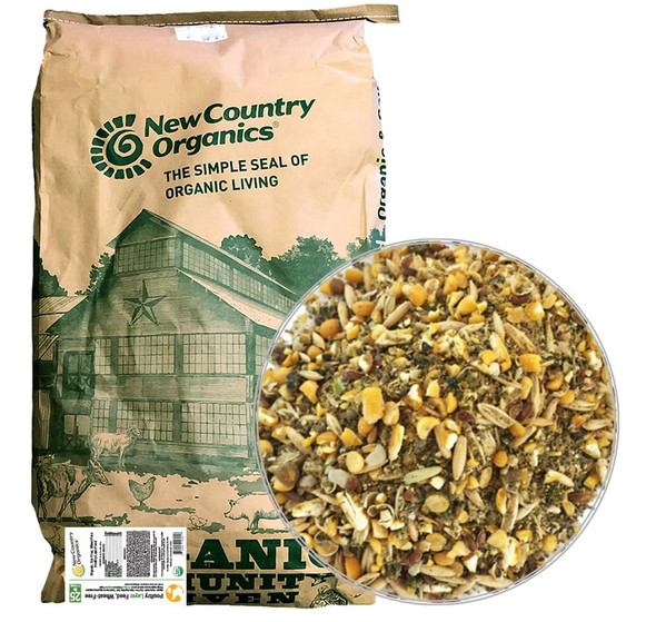 Country Organics Wheat- Chicken Feed 25Lbs Layer Feed For Laying Hens Gluten- And Soy- 17% Protein Organic And Non-Gmo Chicken Food 25 Lbs Bag