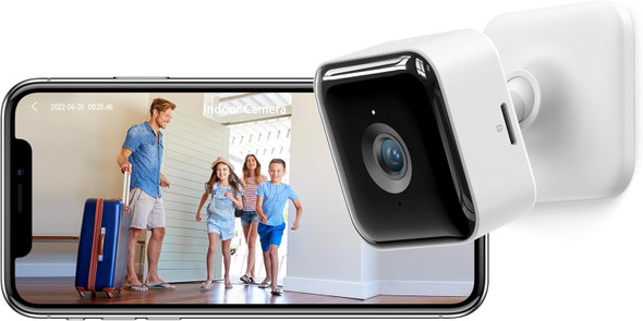 GNCC Indoor Security Camera Dog Camera 1080P Motion Detection, 2-Way Audio Siren, Night Vision, Cloud & SD Card Storage, Works w/Alexa & Google Home, 2.4G WiFi, C2 GNCC Indoor Security Camera Dog Camera 1080P Motion Detection, 2-Way Audio Siren, Night Vision, Cloud & SD Card Storage, Works w/Alexa & Google Home, 2.4G WiFi, C2