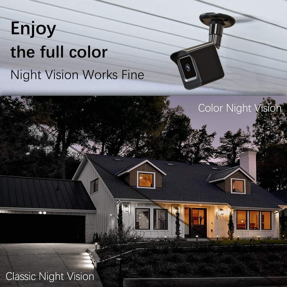 Mount for All-New Wyze Cam V3 ONLY, Weatherproof Protective Cover and 360 Degree Adjustable Wall Mount Solid Housing for Wyze V3 Outdoor Indoor Smart Home Camera System (Black, 1 Pack)