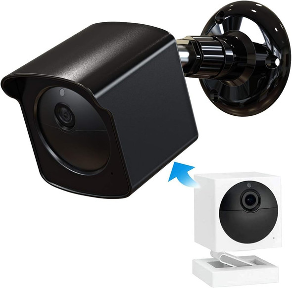 Mount for Wyze Cam Outdoor, Weatherproof Protective Cover and 360 Degree Adjustable Wall Mount for Wyze Camera Outdoor Indoor Wire-Free Smart Home Camera System (Black, 1 Pack) Mount for Wyze Cam Outdoor, Weatherproof Protective Cover and 360 Degree Adjustable Wall Mount for Wyze Camera Outdoor Indoor Wire-Free Smart Home Camera System (Black, 1 Pack)