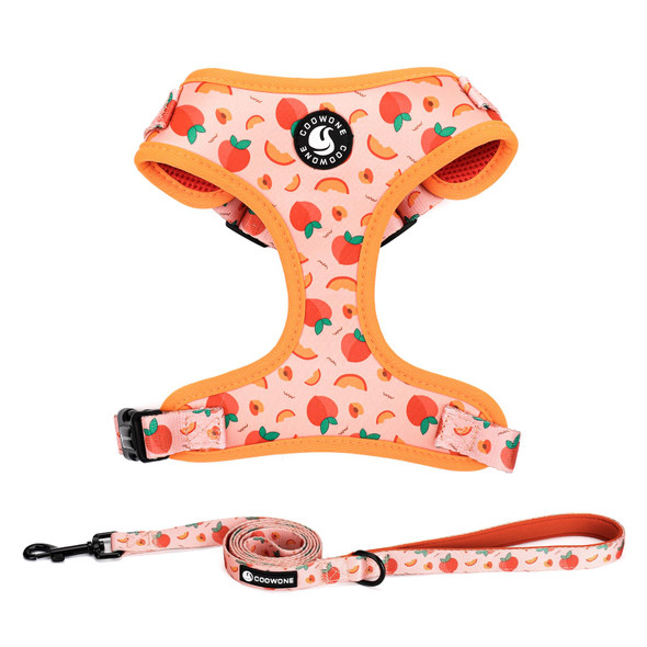 Coowone Dog Harness And Leash Set Adjustable Dog Harness Dog Leash No Pull No Choke Puppy Harnesses For Walking Training For Small Medium Large Pet