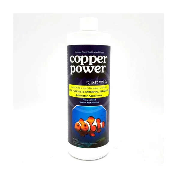 Copper Power (Endich) Acp0016B Blue Treatment For Marine Fish 16-Ounce