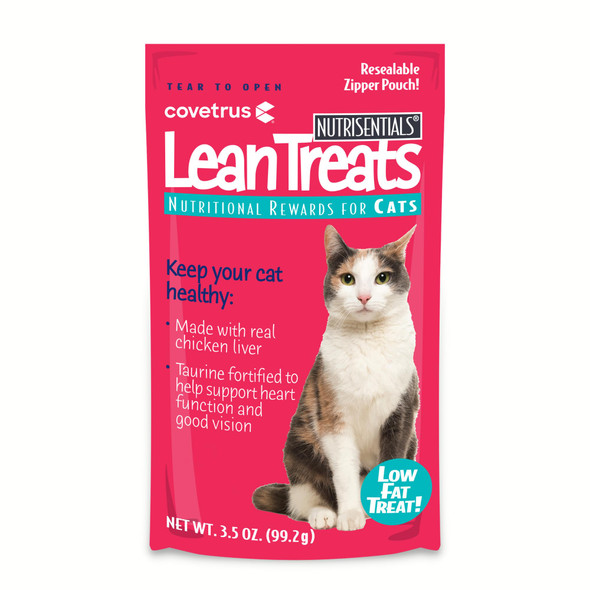 Covetrus Nutrisential Lean Treats For Cats Low Fat Chicken Flavor Small Medium Large 1 Pack 3.5Oz