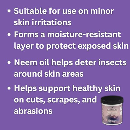 Equiderma Calendula Wound Ointment For Horses 16Oz Supports Healing Helps Prevent Proud Flesh Minimizes Scarring Soothes Skin & Nourishes Wound Areas
