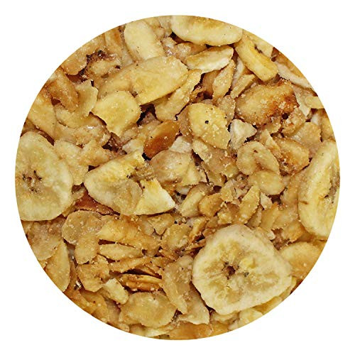 Exotic Nutrition Banana Bites - Healthy Natural Dried Fruit Treat - For Chinchillas Ferrets Parrots Hamsters Hedgehogs Guinea Pigs Rabbits Prairie Dogs Degus & Other Small Pets (2.75 Ounce)