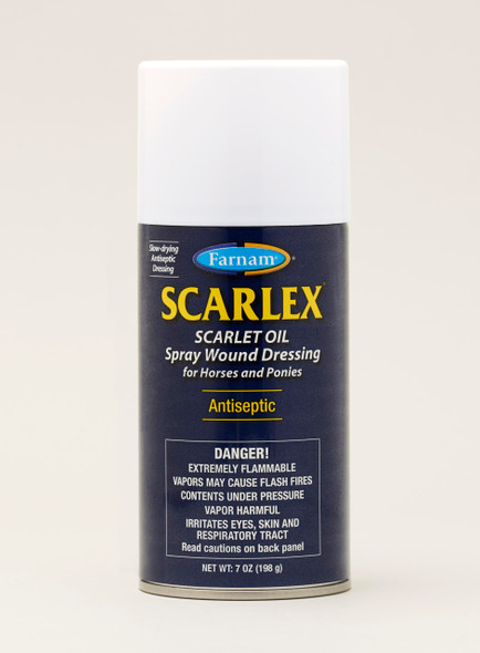 Farnam Scarlex Scarlet Oil Spray Wound Dressing For Horses And Ponies 7 Ounces