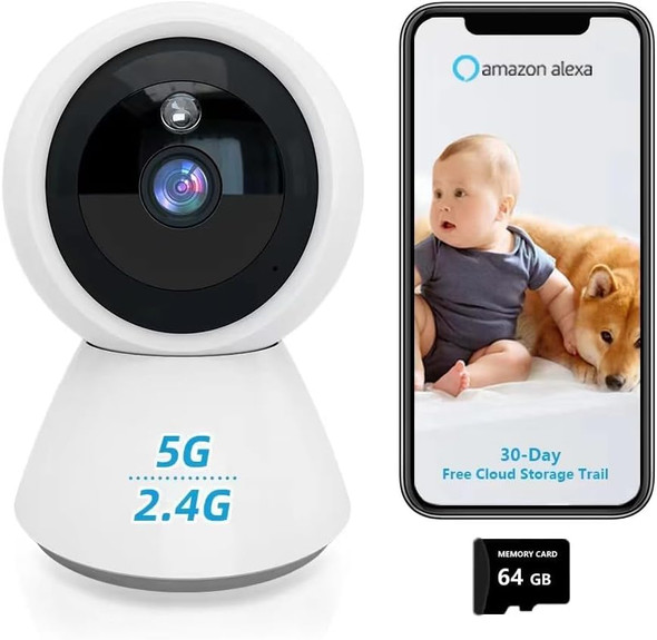 WiFi Camera Indoor Security Camera 2K 5GHz & 2.4GHz Security Camera Cameras for Baby/Elder/Dog/Pet Camera with Phone app Smartphone WiFi Camera Indoor Security Camera 2K 5GHz & 2.4GHz Security Camera Cameras for Baby/Elder/Dog/Pet Camera with Phone app Smartphone