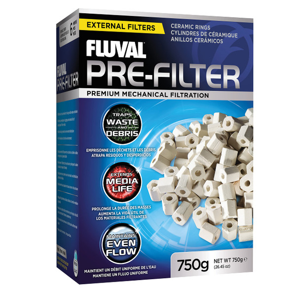 Fluval Pre-Filter Media - 750 Grams/26.45 Ounces