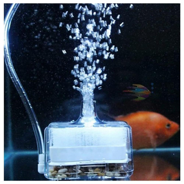 Frirodsay Fish Tank Filter Aquarium Sponge Filter Quiet Small Filter For 1-20 Gallon Aquariums Detachable With Activated Carbon And Air Stone Blue (Air Pump And Air Hose Not Included)
