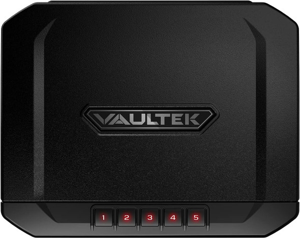 VAULTEK Essential Series Quick Access Portable Safe Auto Open Lid Quick-release Security Cable Rechargeable Lithium-ion Battery (VE10 (Sub-Compact Safe)) VAULTEK Essential Series Quick Access Portable Safe Auto Open Lid Quick-release Security Cable Rechargeable Lithium-ion Battery (VE10 (Sub-Compact Safe))