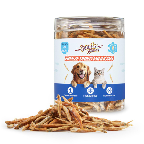 Jungle Calling Ze Dried Duck Dog & Cat Treats - High Protein Low Fat Made With A Single Ingredient - Perfect For Training And Snacking 2.8 Oz (Duck Cube)