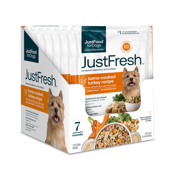 Justfoodfordogs Justfresh Dog Food - Chicken (12 Oz - 7 Pack)