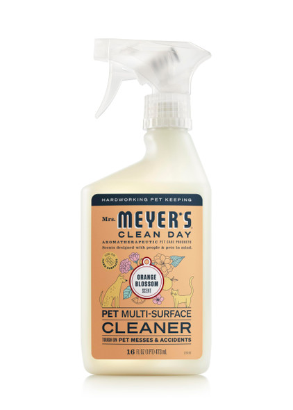 Mrs. Meyer'S Clean Day Pet Multi-Surface Cleaner Orange Blossom Scent 16Oz
