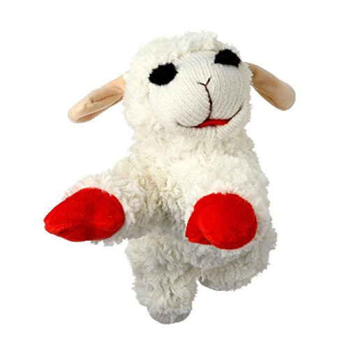 Multipet Multi Pet Lamb Chop Dog Toy 10In [2-Pack] Small Medium Large Breeds