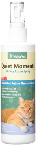 Naturvet Quiet Moments Calming Aid Cat Supplement Plus Melatonin Helps Reduce Stress In Cats For Pet Storm Anxiety Motion Sickness Grooming Separation Travel 50 Ct. Soft Chews