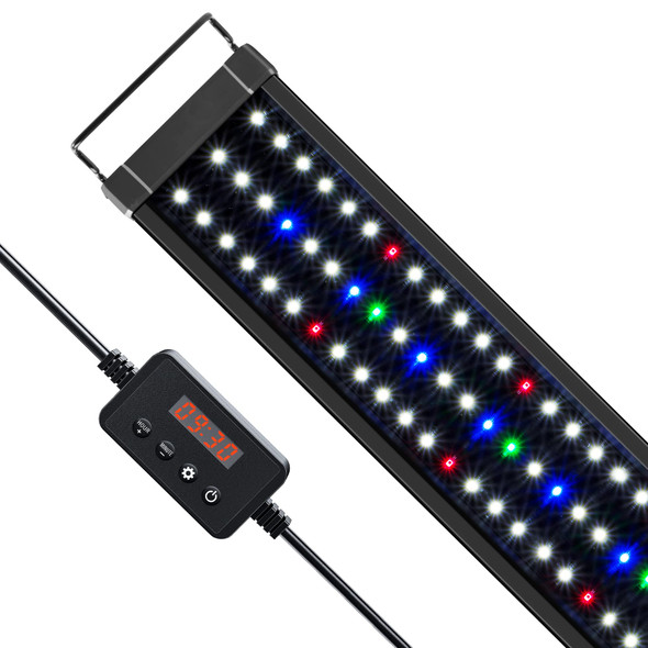 Nicrew Classicled Plus Led Aquarium Light With Timer 21 Watts For 30 To 36 Inch Fish Tank Light Daylight And Moonlight Cycle