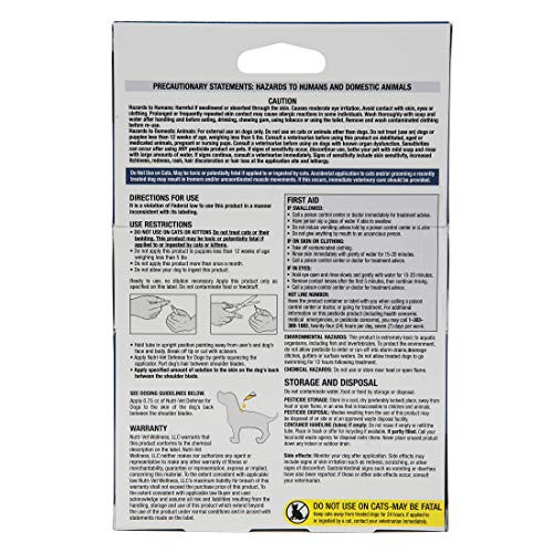 Nutri-Vet Defense Flea & Tick Control For Puppies