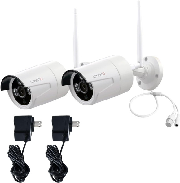 xmartO WB2024-W 2K 3MP Super HD WiFi Home Security Camera with Built-in Microphone (add-on Camera with 3.6mm Lens,Pack of 2, Requires 5MP NVR to Work) xmartO WB2024-W 2K 3MP Super HD WiFi Home Security Camera with Built-in Microphone (add-on Camera with 3.6mm Lens,Pack of 2, Requires 5MP NVR to Work)
