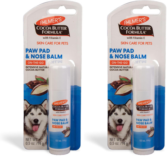 Palmer'S Cocoa Butter Fragrance Intensive Paw Repair Swivel Stick For Dogs Cocoa Butter Paw Balm With Vitamin E Peppermint Oil And Shea Butter For Rough & Dry Pads For Dogs -0.5 Oz