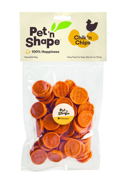 Pet 'N Shape Chik 'N Chips Jerky Dog Treats - 1 Pound