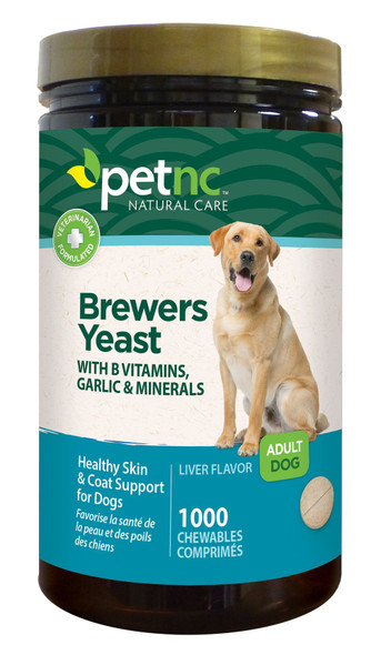 Petnc Natural Care Brewers Yeast Chewables For Dogs 250 Count