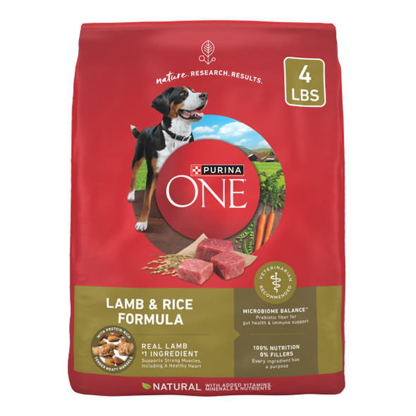 Purina One Chicken And Rice Formula Dry Dog Food - 31.1 Lb. Bag