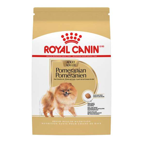 Royal Canin Bhn Pomeranian Adult Dry Dog Food 2.5 Lb Bag