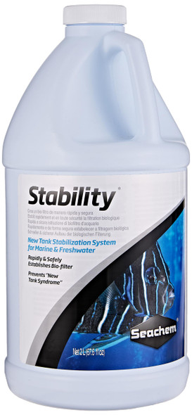 Seachem Stability Fish Tank Stabilizer - For Freshwater And Marine Aquariums 16.9 Fl Oz (Pack Of 1)