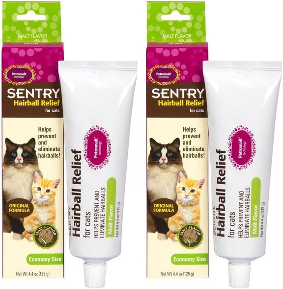 Sentry Pet Care Sentry Hairball Relief For CatsMalt Flavor4.4 Ounces
