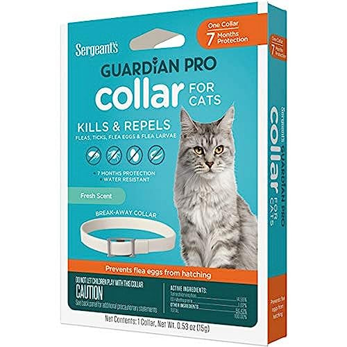 Sergeant'S Guardian Pro Flea & Tick Cat Collar 1 Count