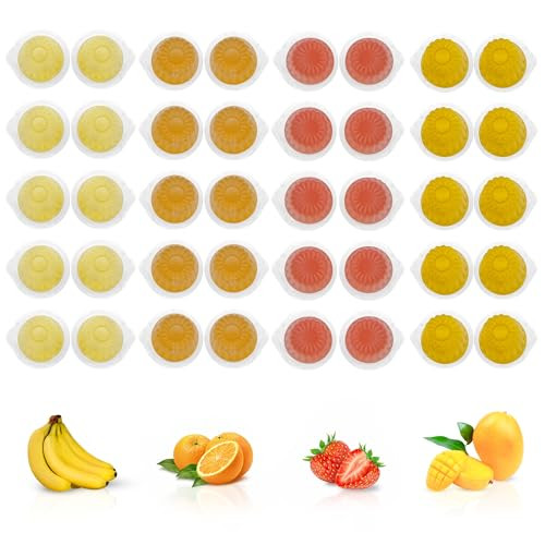 Snout And Shell Pet Jelly Pods Variety Pack - Nutritious Jelly Fruit Nectar Treats For Geckos Sugar Gliders Birds Small Pets - Real Fruit Juice - 40 Cups