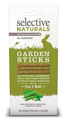 Supreme Petfoods Selective Naturals Garden Sticks Pea & Mint For Rabbits 2.1-Ounce