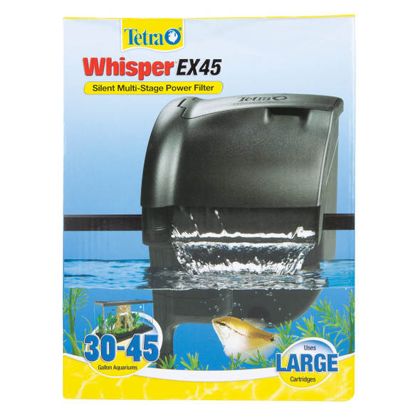 Tetra Whisper Ex 70 Filter For 45 To 70 Gallon Aquariums Silent Multi-Stage Filtration