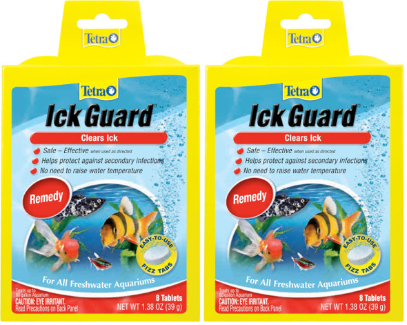 Tetra Ick Guard 8 Count Quick Remedy For Ick In AquariumsGolds & Yellows