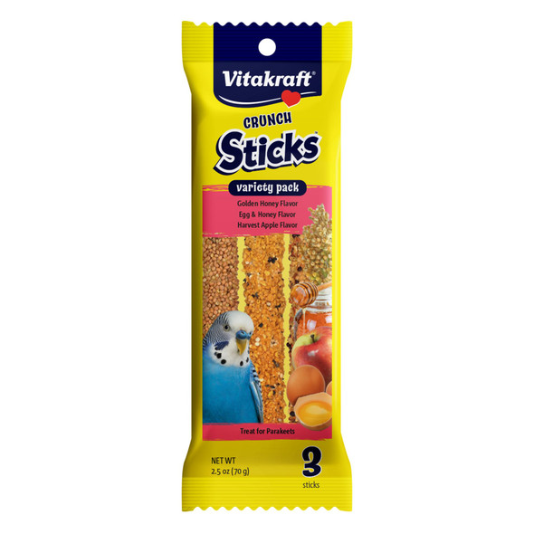 Vitakraft Crunch Sticks Rabbit Treat Carrot And Honey Flavor With Natural Grains And Honey Enriched With Essential Nutrients Baked On Wooden Stick To Encourage Chewing And Long Lasting Enjoyment