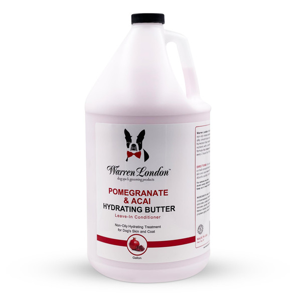 Warren London Hydrating Butter Leave In Pet Conditioner For Dogs Lotion For Skin And Coat Aloe Puppy & Dog Conditioner For Hair Detangler Dry Skin & Pet Fur Dandruff Made In Usa Guava 8Oz