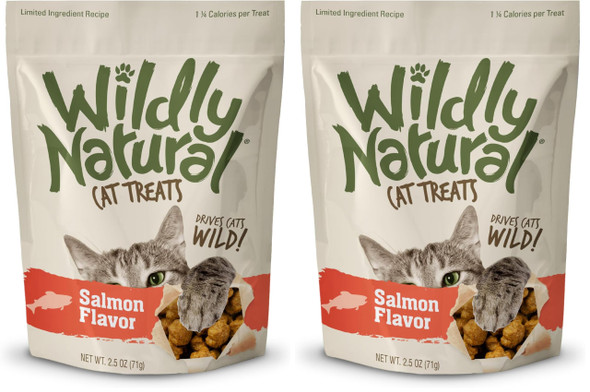 Wildly Natural Cat Treats Chicken Flavor 2.5 Oz