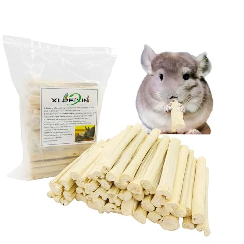 Xlpeixin 300G Snacks Sweet Bamboo Chew Toy For Rabbits Chew Sticks For Hamster Chinchilla Guinea PigMolar Treats Snack For Small Animals