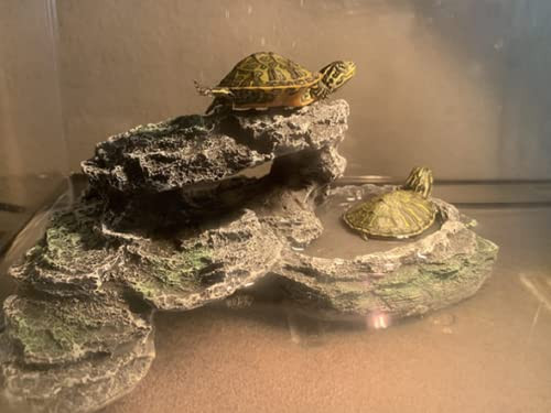 Zmgmsmh Zmgmsm Turtles Aquarium Accessories Turtles Bask Dock Turtles Climb Platform Terrarium Tank Decoration Aquarium Ornament For Small Turtles Only