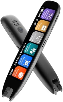 boeleo Translation Pen 142 Language Translation Devices Translator Pen Text Extract Pen  Pen Scanner for Travel Learning and Reading Disabilities Translation Pen