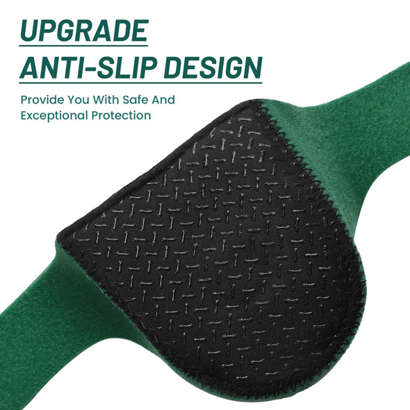 Plantar Fasciitis Heel Protector for Shoes - Welnove Anti Slip Heel Cups for Women Men Heels Spur Pain Relief - Heel Inserts Pads for Achilles Tendonitis Dry Cracked Heel Support Cushion (Size S)