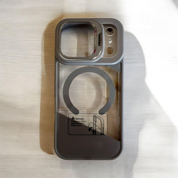 Phone Case for iPhone 17 Pro with Camera Lens Protection Grey