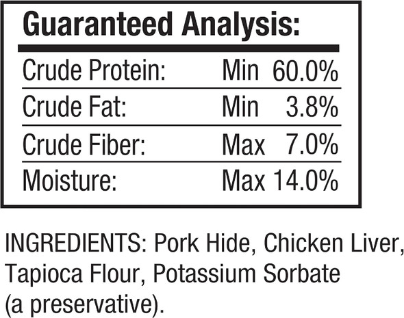 Good 'n' Fun Rawhide Twists, Chicken Liver Recipe, 6-Count Good 'n' Fun Rawhide Twists, Chicken Liver Recipe, 6-Count