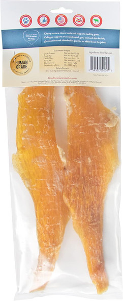 Goodness Gracious Gnarlies Human Grade Beef Tendon Chews